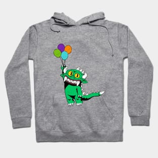 Hodag riding a balloon Hoodie